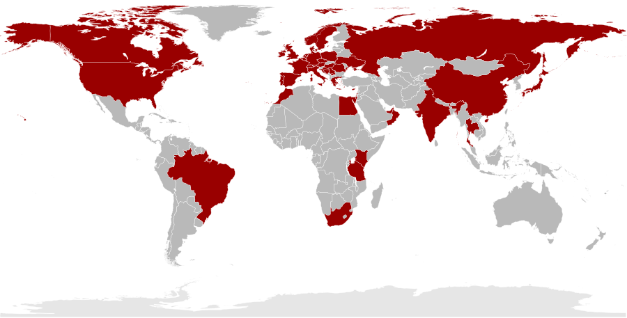 Swiss Airlines Route Map